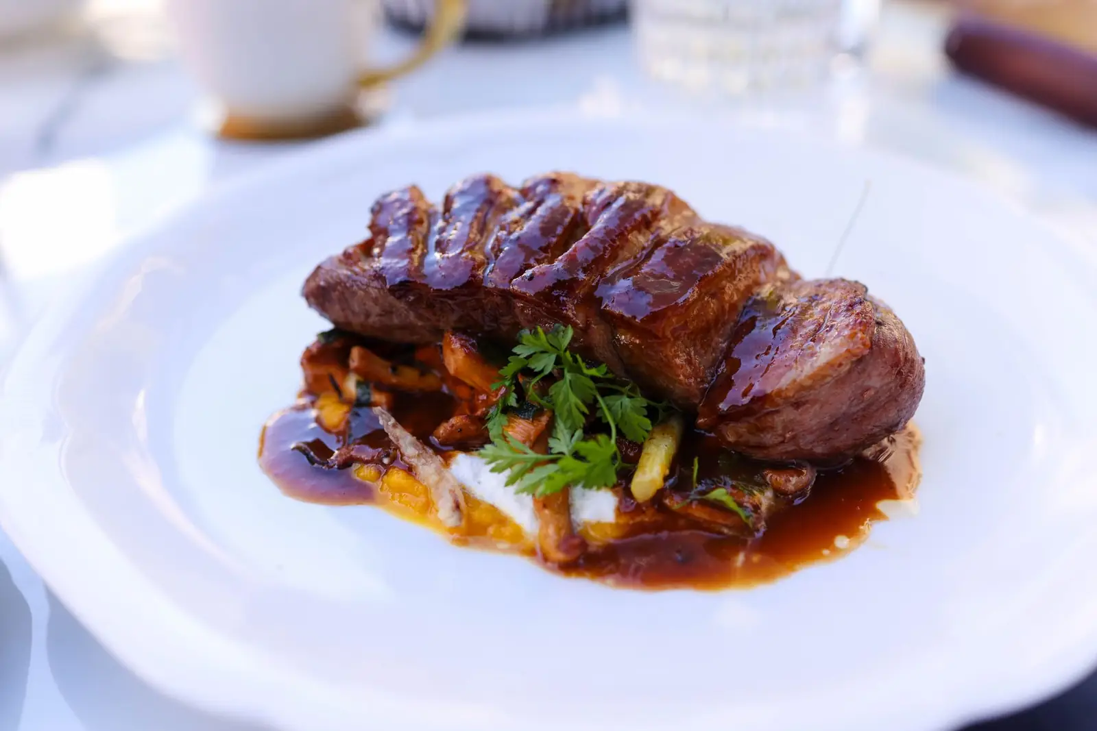 Dining detail at Varorolodge Haven