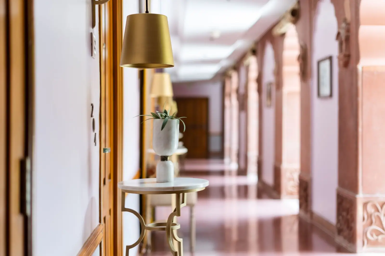 Varorolodge Haven interior corridor